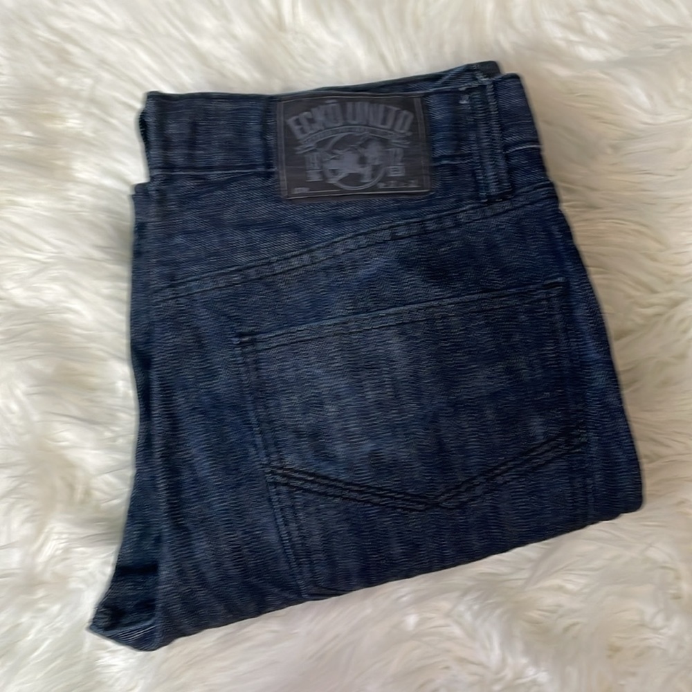ECKO UNLTD 714 Straight Fit Dark Wash 32 Jeans - Picture 3 of 10